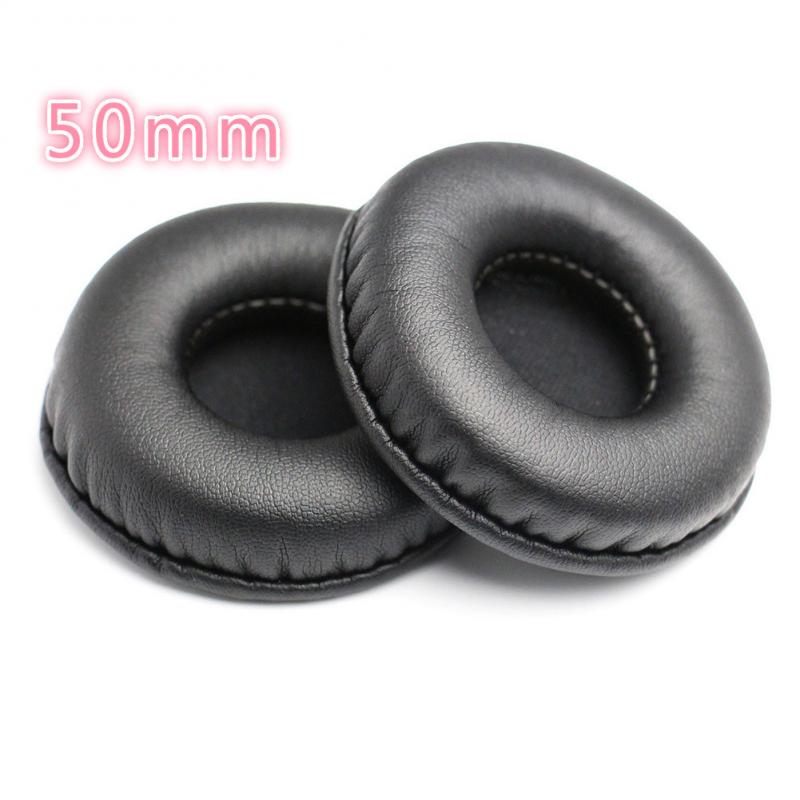 1 Paar Sponge Cover Vervanging Oorkussens 75 80 85 90 95 100 105Mm Oortelefoon Cover 50Mm 55 60 65 70 Hoofdtelefoon Cover TXTB1: 50mm