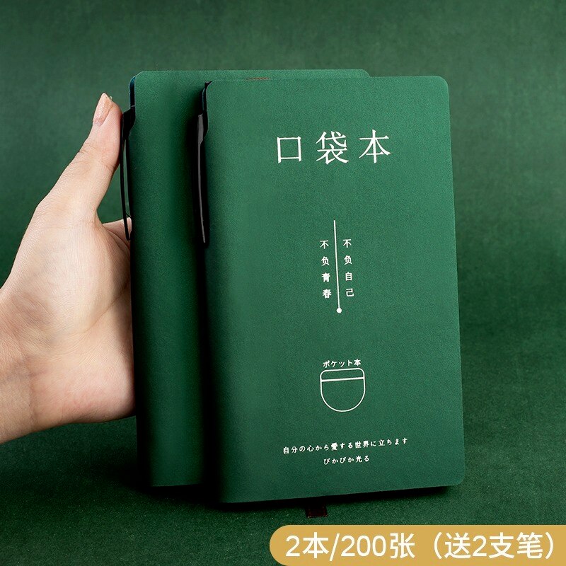 Pocket Notepad Small Carrying Notebook with Pen Mini Small Portable Handy Diary Business Diary Book binder journal