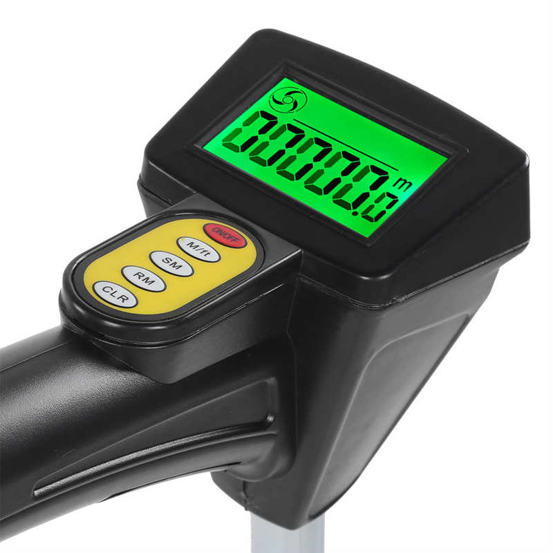 Digital Measuring Wheel With Backlit Display - Portable Distance Measurement Tool