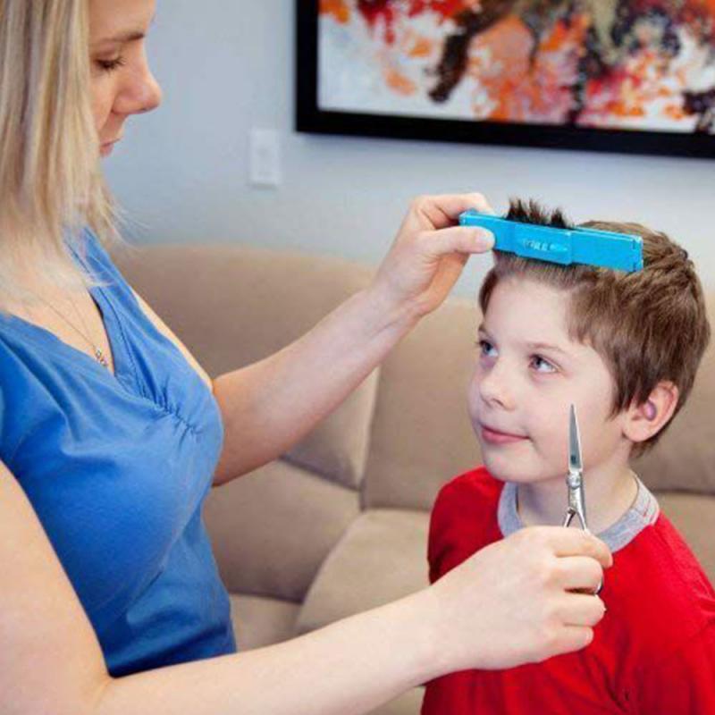 peluquería herramientas de seguridad de los niños Clip para peluquero Trim flequillo