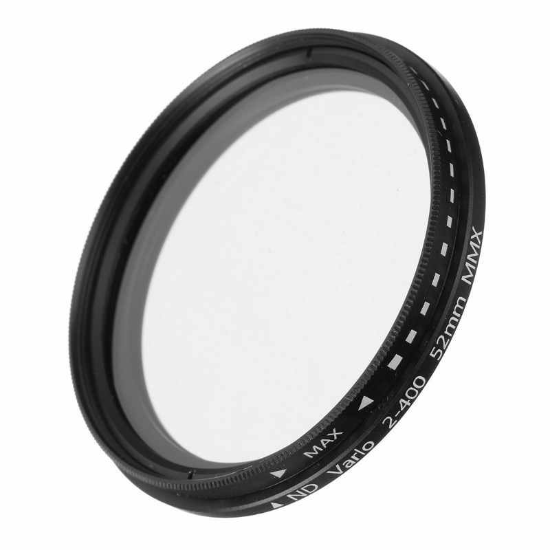 Camera ND Filter Fader Neutral Density Adjustable ND2 to ND400 Variable Filter 52mm 55mm 58mm 62mm 67mm 77mm for Canon for Nikon