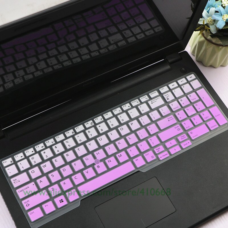 15.6 inc Silicone Laptop Keyboard Cover Protector Skin For Dell Latitude 5500 5501 5540 Precision 3540 3541