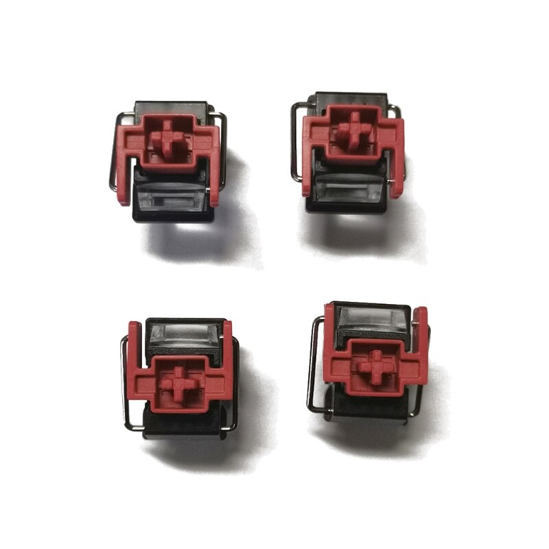 4Pcs Purple Optical Switches Swap Switch for razer Huntsman Elite L41E: Reddish black