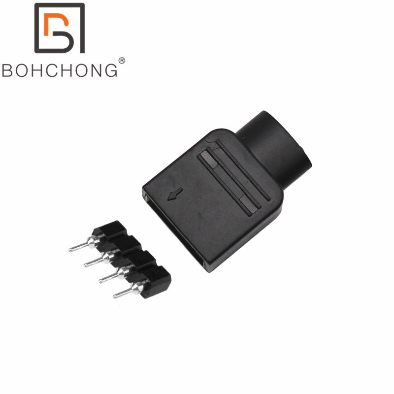 10Pcs / 50Pcs ARGB RGB DIY 3Pin 4Pin Adapter Connector Jacket Male Female Needle Set LED For 3528 5050 Led Strip Light