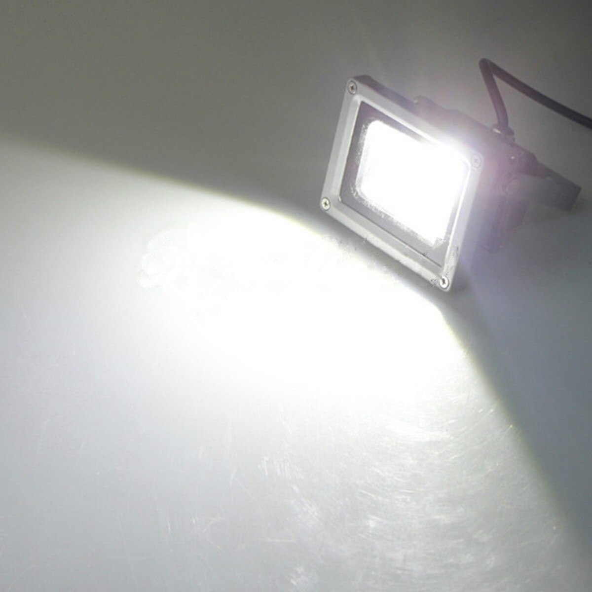 4 stk/pakke  dc 12v 10w højeffekt led udendørs  ip65 flood wash lys lampe  ip68 ren hvid projektionslampe