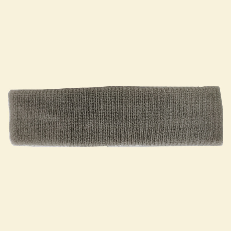 1pc unisexe sport bandeau Anti-transpiration bandeau Fitness Yoga bandeau bandes de sueur enfants cheveux bandeau cerceau Tennis bandeau: Gris clair