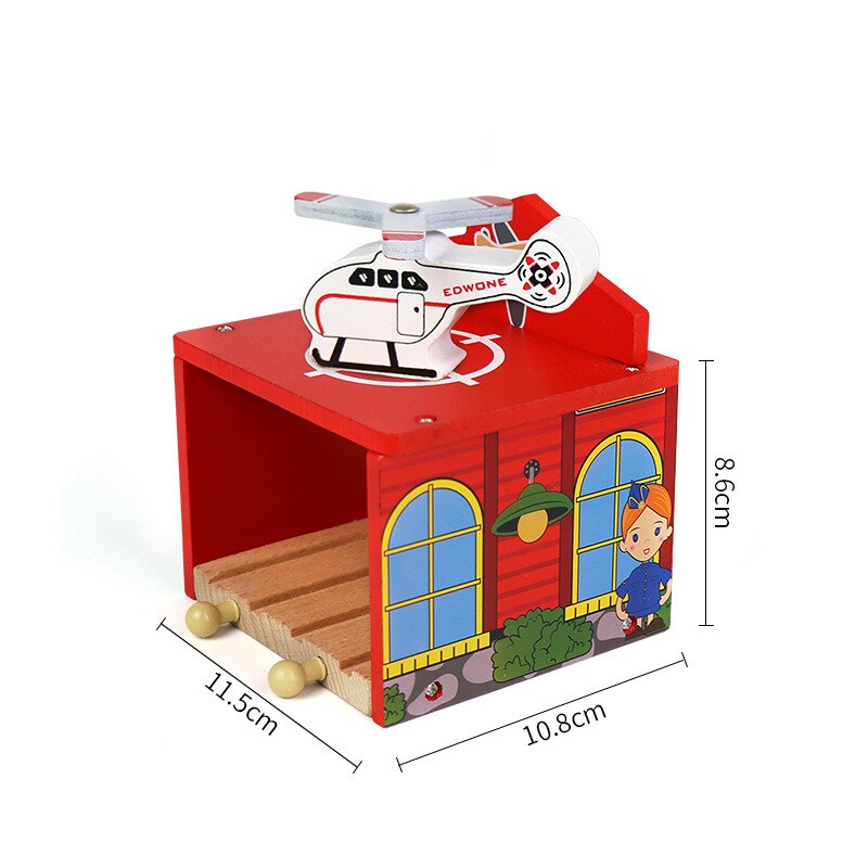 Wooden Train Track Accessories Building Blocks Toys For Kids Cross Bridge Compatible all Wood Track Biro Educational Toy