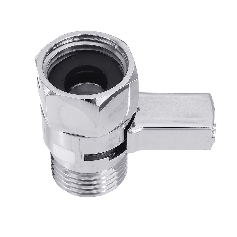G 1/2 Shower Head Shut-Off Valve Quick Open Adapter Brass Valve Water Flow Control Regulator Bath Accessory
