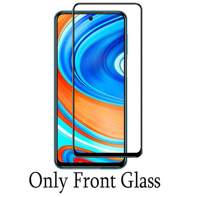 9D Vetro Temperato per Xiaomi Redmi Nota 9s 9 Pro Max Protezione Dello Schermo 2 in 1 obiettivo di Macchina Fotografica pellicola su Redmi Nota 9s 9 Pro Max di vetro: only front glass / Redmi Note 9 Pro