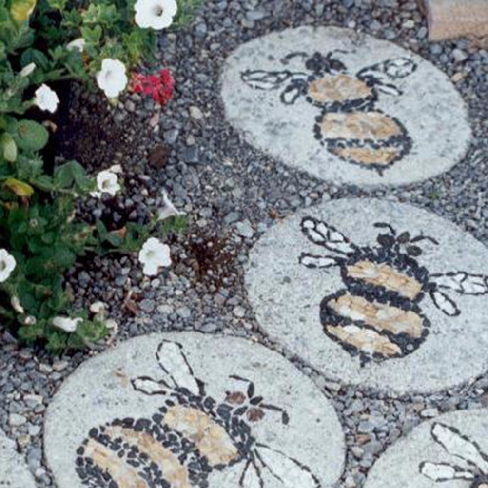 Ronde Vormige Tuinpad Beton Plastic Brick Mold Bestrating Bestrating Loopbrug Steen Bestrating Mal Maken Pathway Tuin