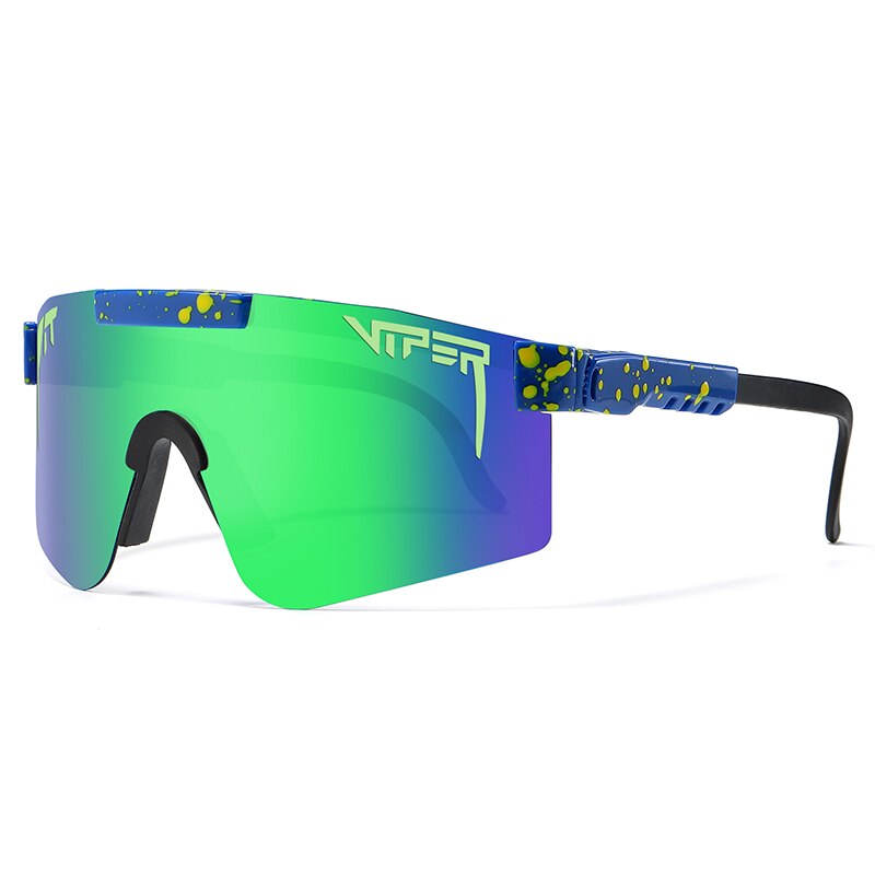 PIT VIPER-gafas de sol polarizadas para ciclismo, lentes de sol para bicicleta de montaña, con funda, UV400