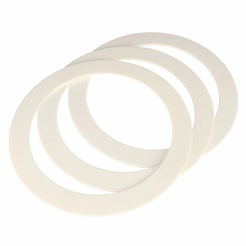 Anneaux de jonglerie professionnels, jeu de Sport de plein air pour enfants, anneau de lancer, jouet, jugger, cirque, spectacle de magie, accessoires de scène, anneau en plastique 3 pièces: White 3pcs