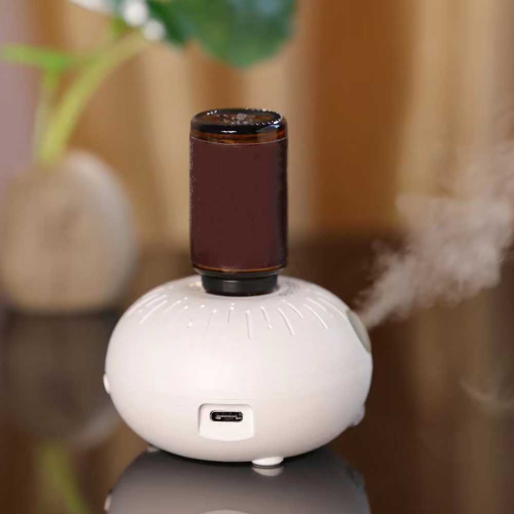 Mini macchina per aromaterapia con diffusore di fragranze di olio puro, induzione automatica, portatile, ricaricabile tramite USB, per diffusore di aromi