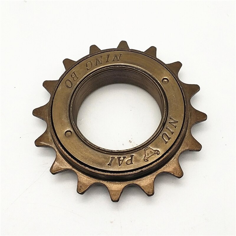 16T 18T 20T 22T Ebike Vrijloop Met Adapter Base Voor Unite Motor 1/2 "X" 1/8 "Chain Fit #410 Fietsketting Voor Links Drive Motor: 16T  Flywheel