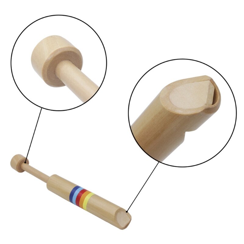 Nuevos instrumentos flauta de madera tirar flauta de madera diacrítica instrumento Musical temprano para adultos, niños, amantes de la música