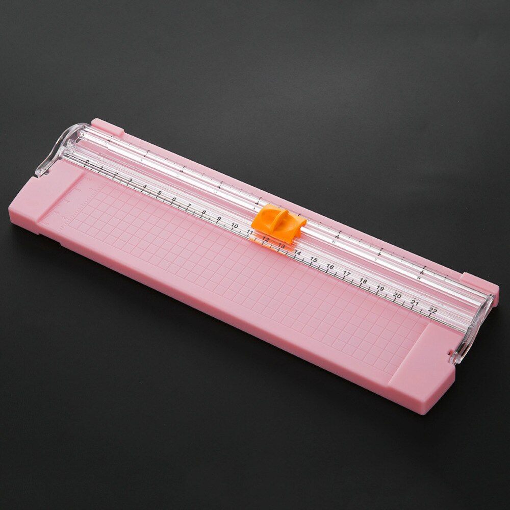 A4/A5 Paper Photo Trimmers Die Cutting Machine Punch with Pull-out Ruler for Photo Labels Paper Cutting Tool 3 Colors