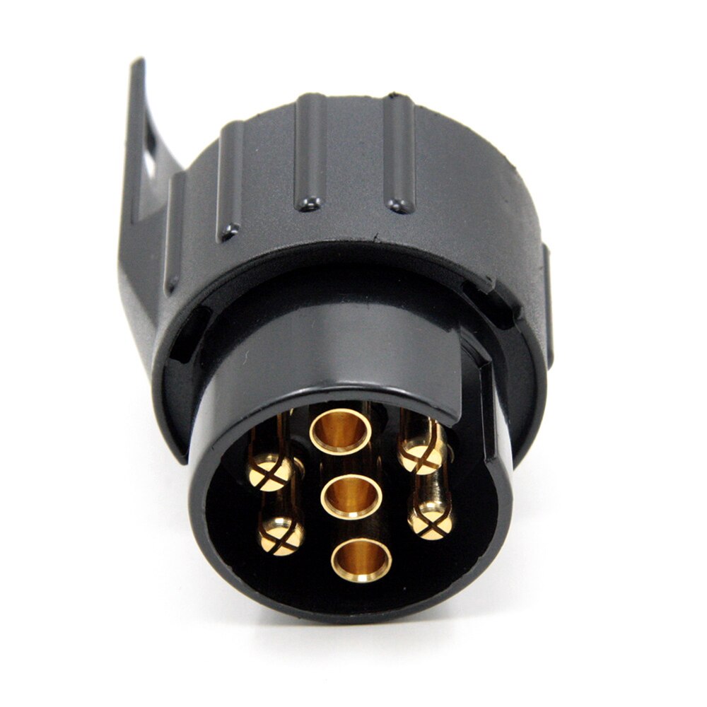 7 Pin Naar 13 Pin Caravan Adapter Trekhaak Trekhaak Socket Elektrische Converter 12 V Plastic Trailer Adapter Connector