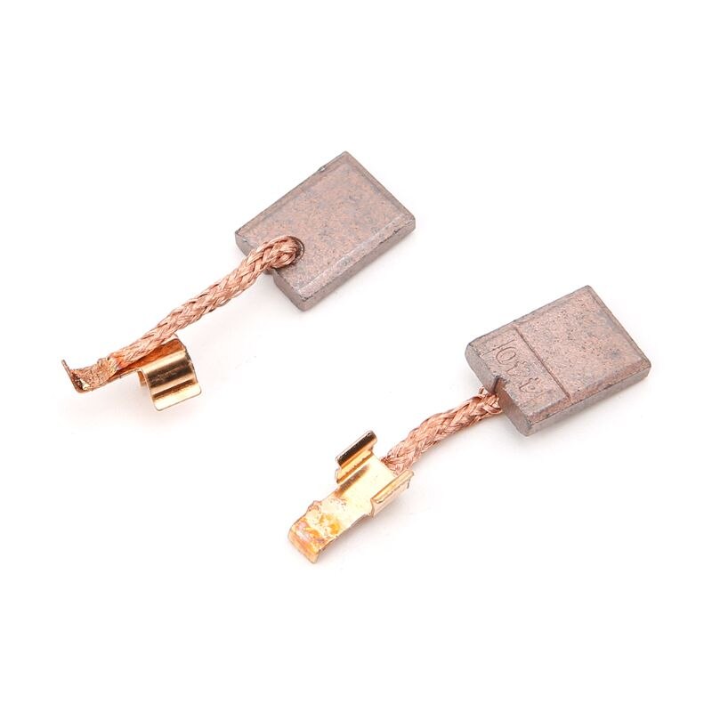 2 stk karbonbørster til makita cb -440 bhp 458 18v bdf 452 bhp 454 13 x 10 x 3mm