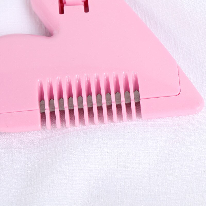 Peach Heart Double Sided Hair Razor Comb Cutter Cutting Thinning Knife Haircut Grooming Men Women Hair Cutter
