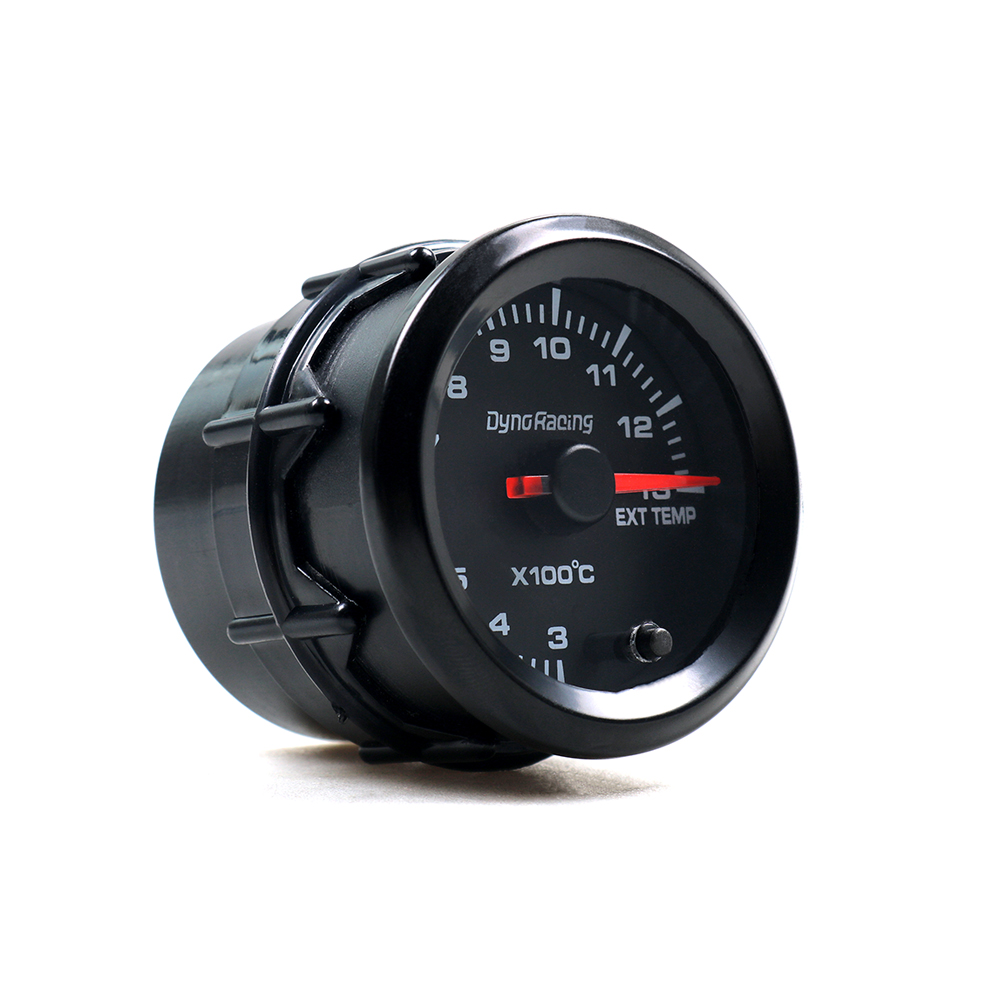 Dynoracing Car Meter Exhaust Gas Temp Gauge 2" 52mm 7 Colors LED 300-1300 Celsius EGT Gauge High Speed Motor EXT Gauge
