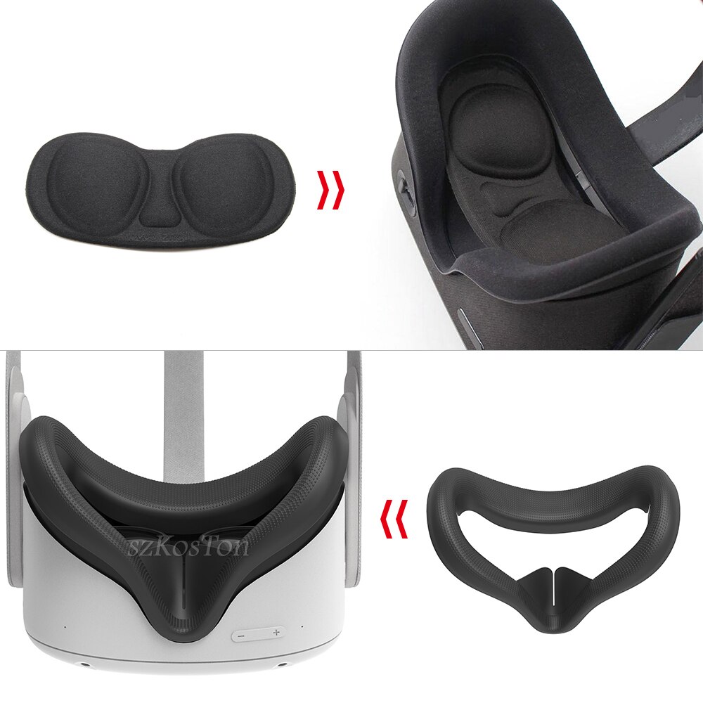 Voor Oculus Quest 2 Accessoires Kits Vr Bril Lens Beschermhoes Vr Headset Case Controller Shell Handvat Case Voor Quest 2