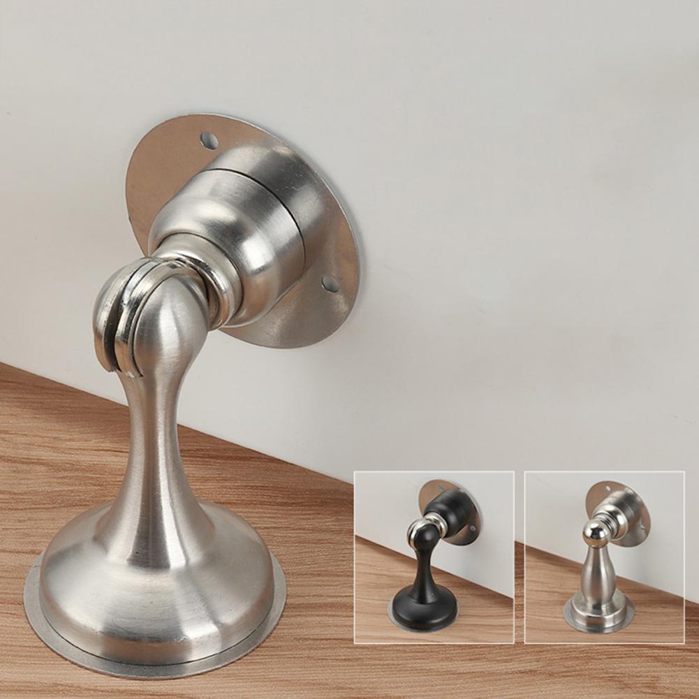 Magnetische Deur Stopt Rvs Deurstopper Verborgen Deur Houders Catch Floor Nail Huis Deurstoppers Deurstopper Hardware