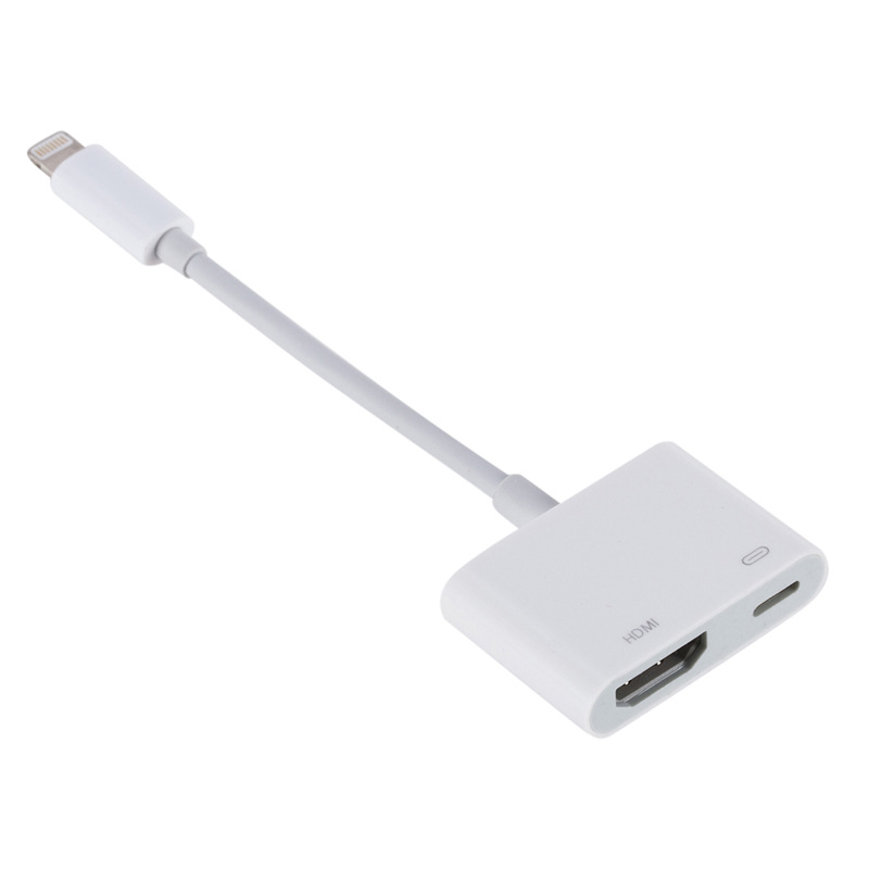 Professionele HDMI Kabel Adapter Voor Apple interface 8Pin naar HDMI Digital AV Converter voor iPad iPhone iOS 11 10