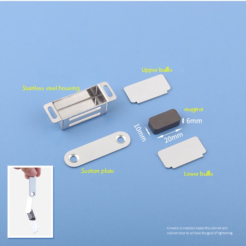 Zatrzask drzwi magnetyczne ze stali nierdzewnej, zatrzask magnetyczny ciężki obowiązek zatrzaski robić szafek robić szafek