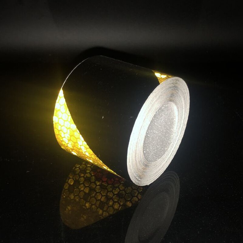 Car Reflective Tape Sticker Automobile Motorcycles Safety Warning Tape Reflective Film Car Stickers