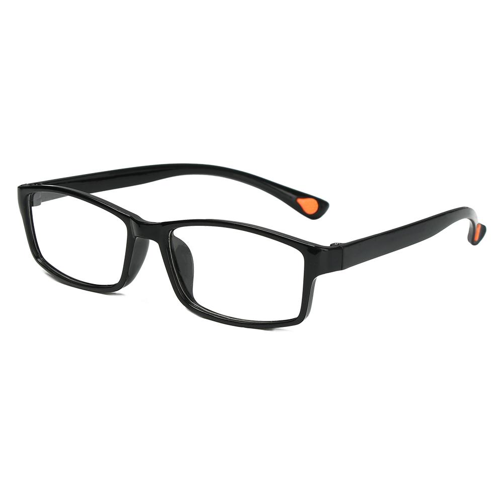 Vintage TR90 Square Frame Reading Glasses Women Men Ultralight Presbyopic Eyeglasses Optical Hyperopia Eyewear: black / +125