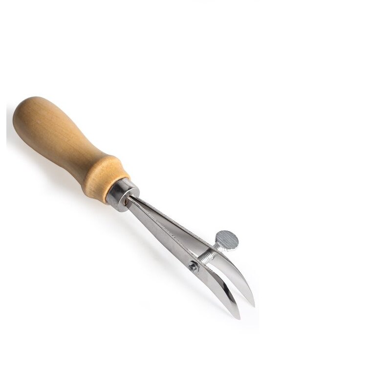Hand Sewn Leather Tools Edge mark making device Carvin Pressure Side of Leather Indentation Device Edge Scribing JYD0003