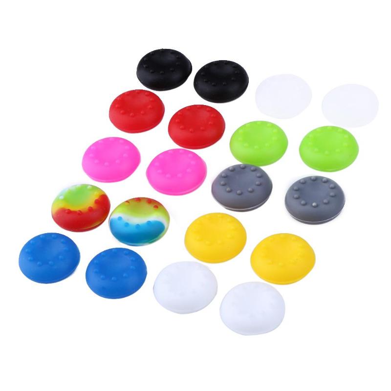 20pcs Rubber Silicone Controller Rocker Cap for PS4 PS3 PS2 XBOX 360 ONE