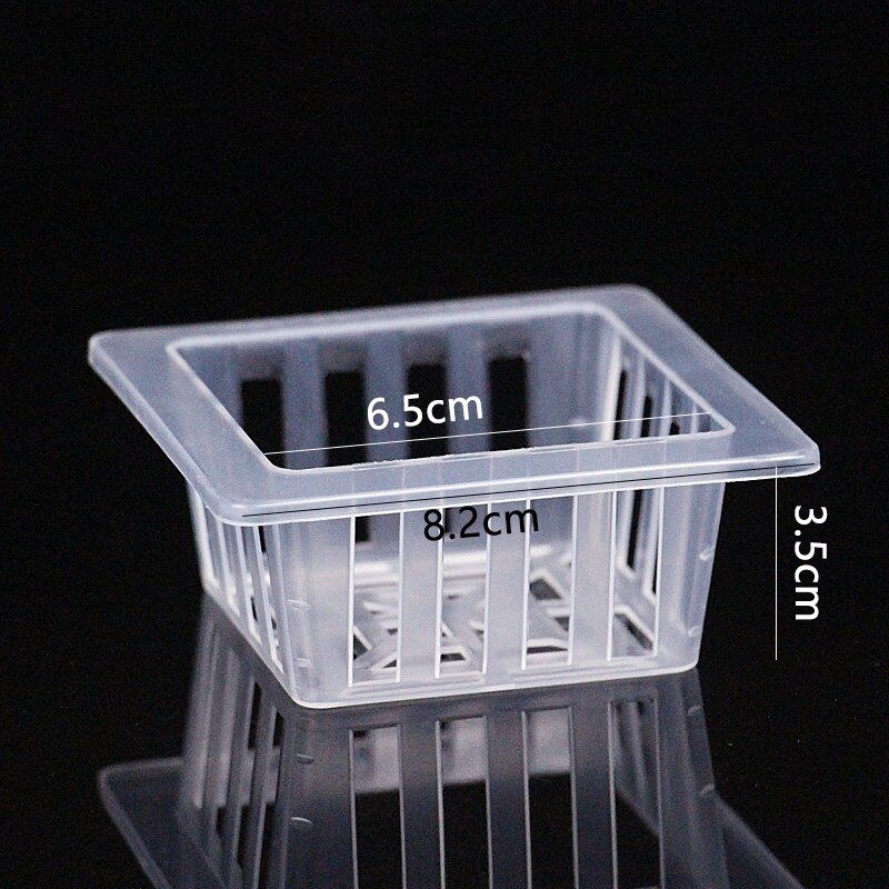 Maceta hidropónica de malla para cultivo de plantas, vaso con malla, cesta hidropónica para cultivo de plantas aeropónicas, clon, planta de vivero sin depósito, suministros de jardín