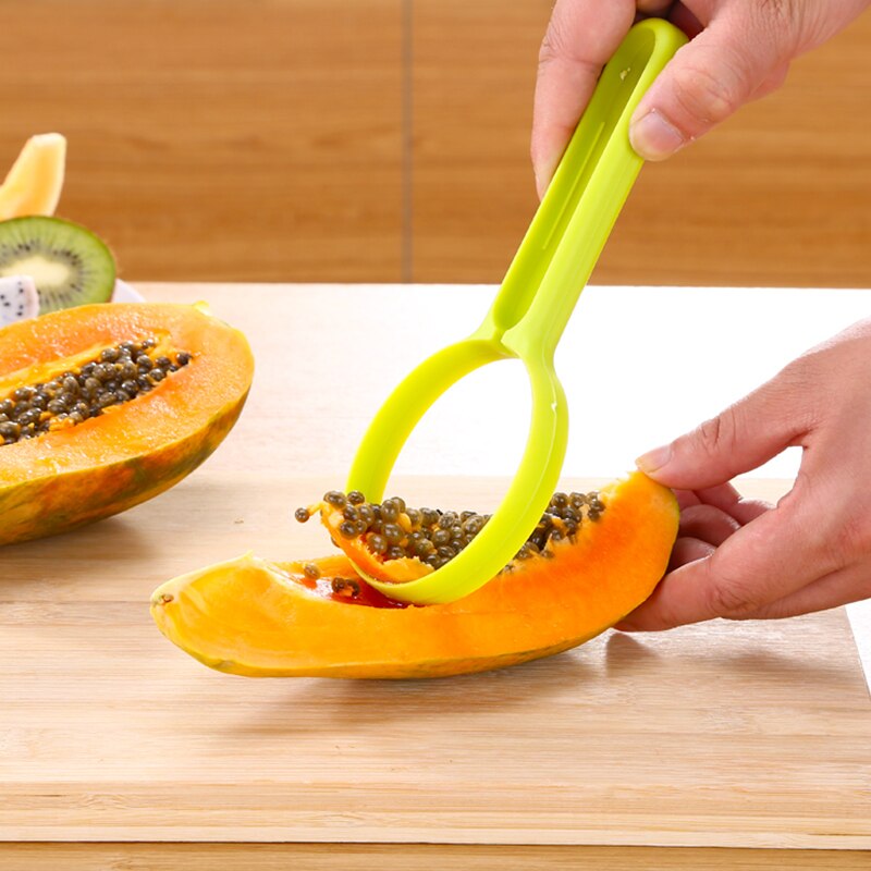 Frukt separator mango grav frukt scoop vannmelon kutte grav fruktkjøtt melon kiwi separator  c1150 b