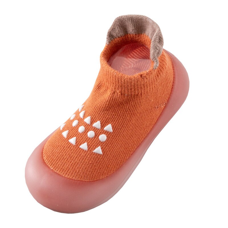 Baby Schoenen Unisex Anti-Slip Cartoon Dier Vos Schoenen Baby Meisjes Babyschoenen Jongen Zachte Zool Rubber Outdoor Peuter roze Schoenen