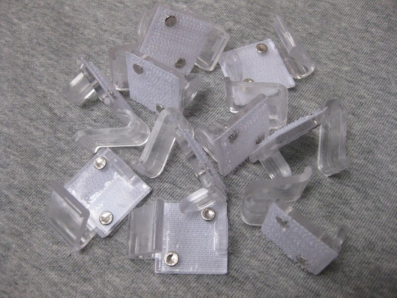 Table Skirting Transparent Plastic Clips Table Cloth Clip