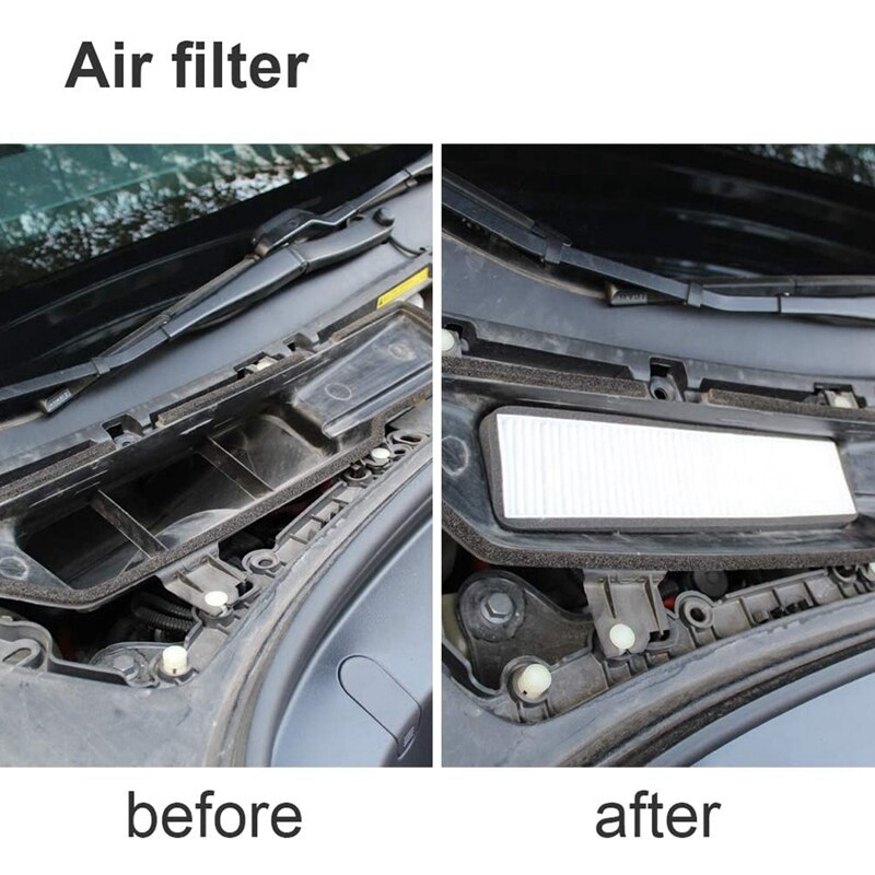 Luchtfilter Vervangende Onderdelen Met Actieve Kool, Geschikt Voor Tesla Model 3 Luchtinlaat Filter, Airconditioning Filter