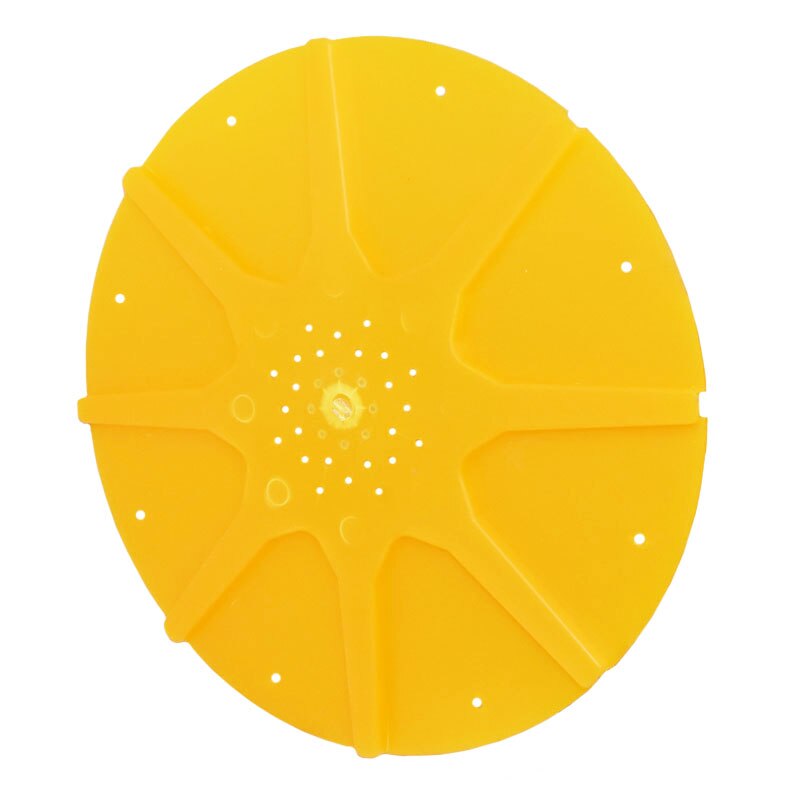 8 way circular door exit disc beehive door beekeeping equipment Bee flight control Yellow plastic anti-escape device 5 pcs
