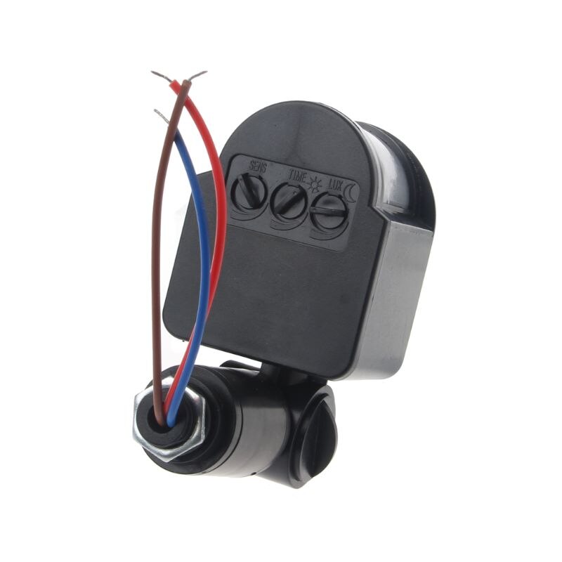 Ac 220V Veiligheid Pir Human Motion Sensor Detector Inductie Led Licht Schakelaar Accessoires Elektrische Apparatuur