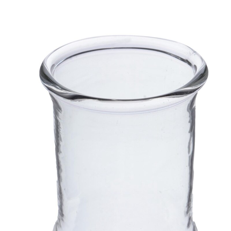 250ml Transparent Lab Conical Flask Glass Scientific Glass Erlenmeyer Flask Safe Glassware Laboratory School Research Supply