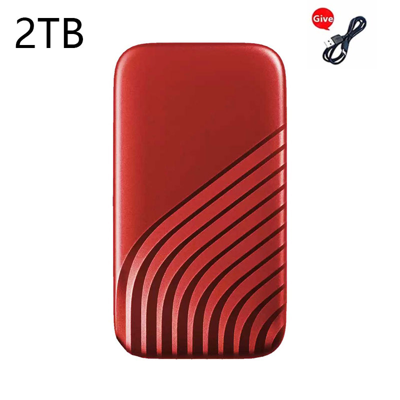 Lenovo SSD Flash Hard Drive External Type-C High Speed USB3.1 2TB 4TB 8TB SSD Storage Portable HD Hard Disk For Laptop: VIOLET/紫罗兰