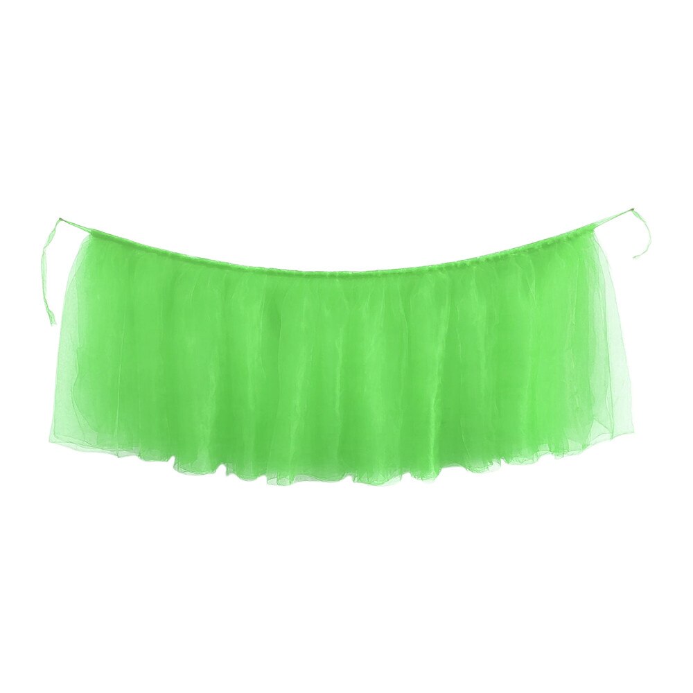 1pc 100 x 80 cm flerfärgad bordskjol överdrag födelsedag bröllop festlig födelsedagsfest heminredning bordsduk 3 juni: L