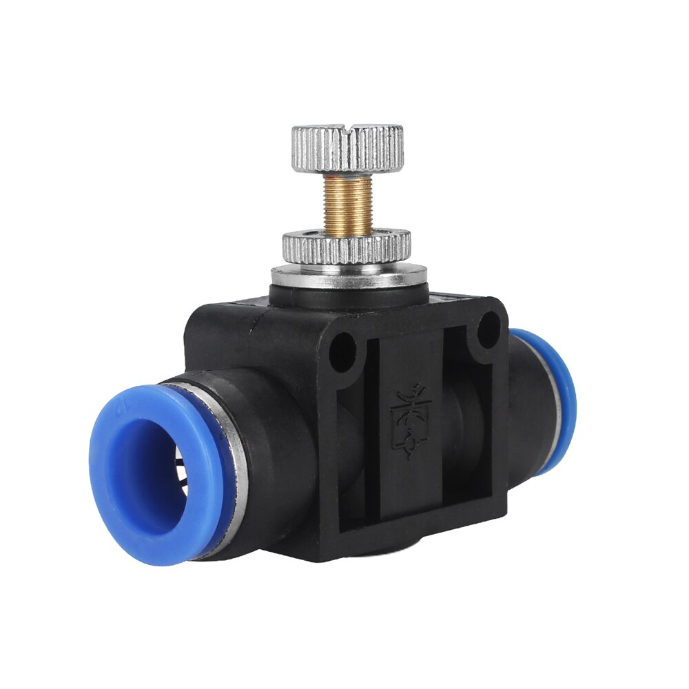 Pneumatic Fittings SA Control Valve 4-12mm OD Hose Plastic Push In Gas Quick Connector Air Fitting Plumbing Throttle Valve