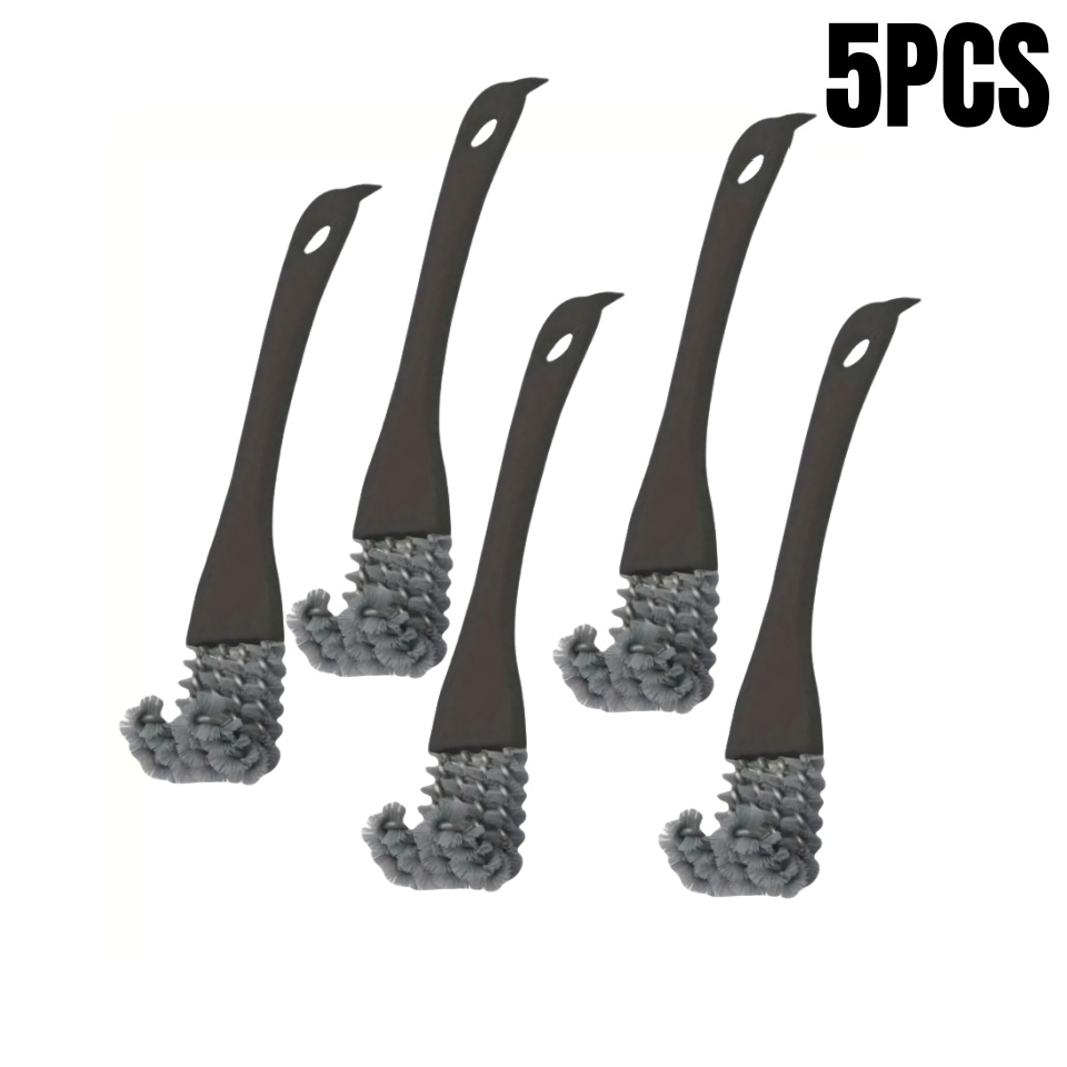 1/3/5 Stuks Bbq Grills Reinigingsborstel Spleet Dode Hoek Fornuis Gootsteen Oven Aanrecht Power decontaminatie Cleaning Tools: YELLOW