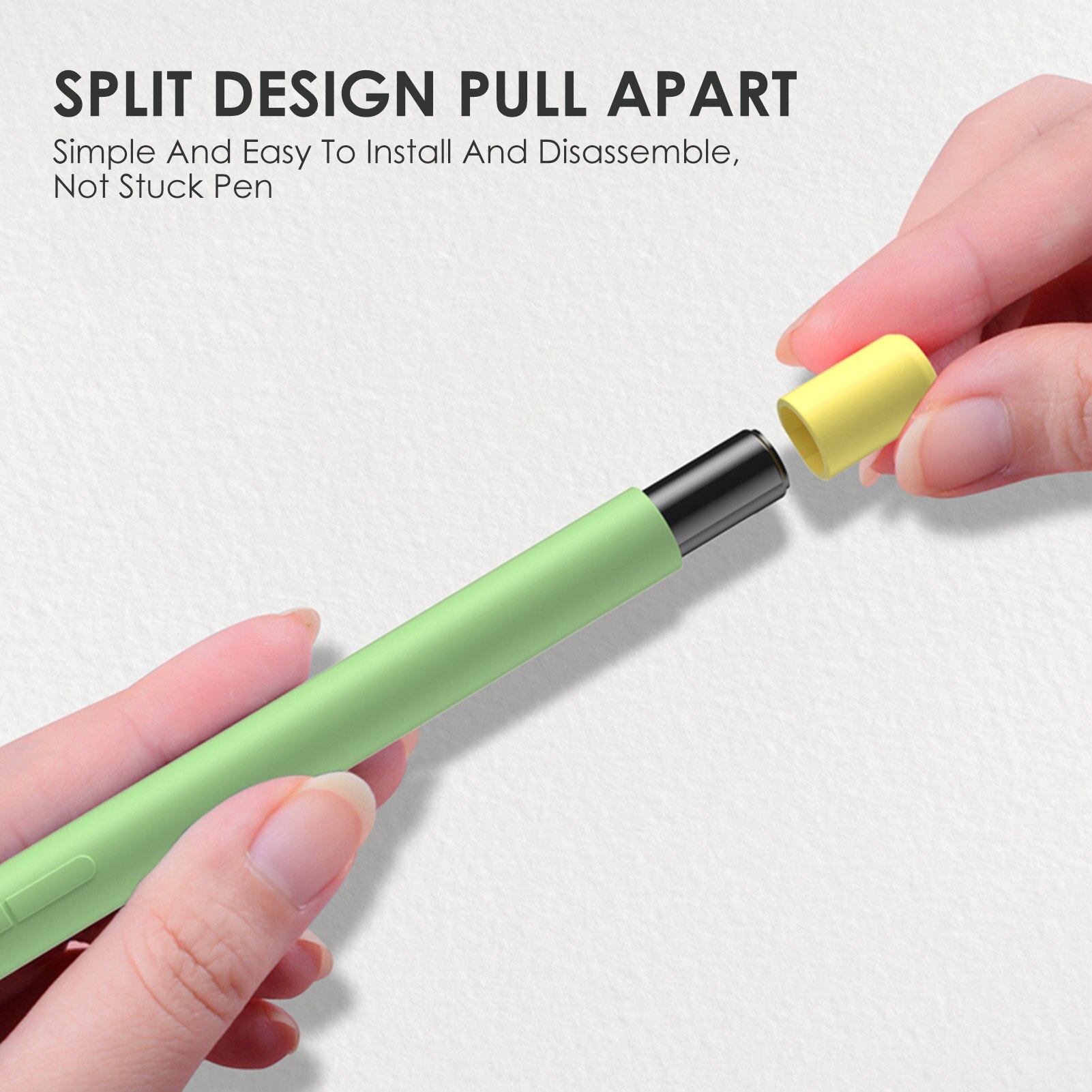 Smart Pen Case For Xiao Mi Smart Pencil Silicone Cover Sleeve Touch Pen Protective Skin Grip And Tip Cap Accessories For Pro 5