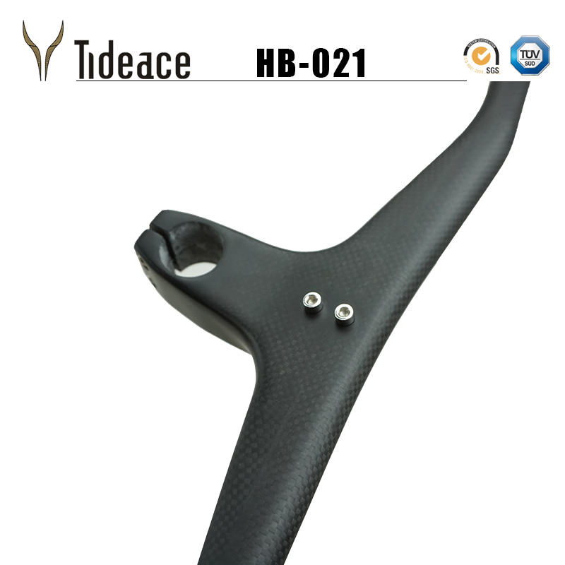 Tideace Mountainbike Stuur Carbon Mtb Geïntegreerde Platte Carbon Stuur Fiets Accessoires Stuur