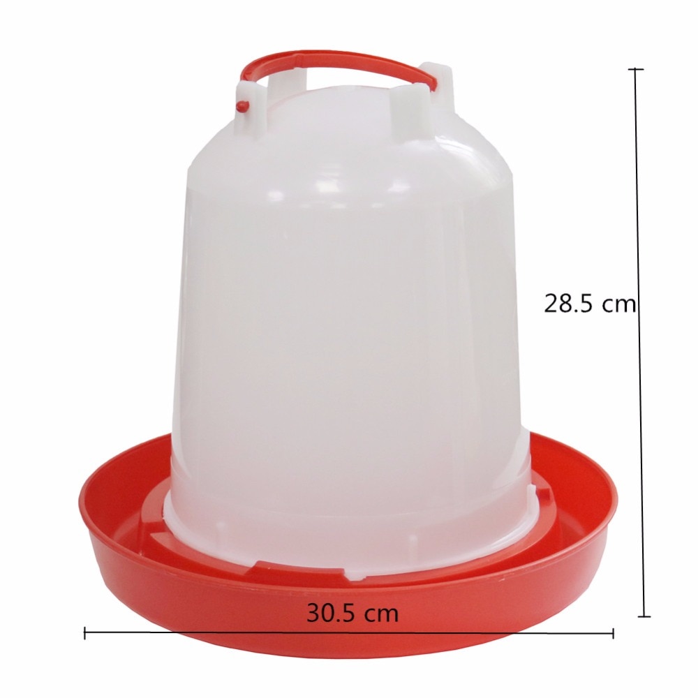 1 set 6kg Chicken tool Chicken Equipment Drinking Poultry Feeding Cups