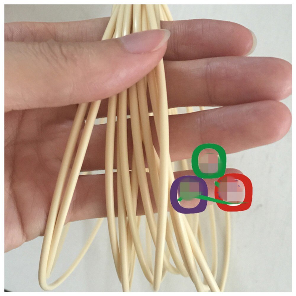 500G 2,5mm in durchmesser rund synthetische rattan weben material kunststoff rattan für stricken und reparatur lagerung box korb etc