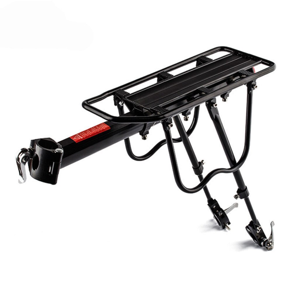 Quick Release Fiets Carrier Rack Aluminium Achter Fietstas Bagagedrager Plank Fietsen Cargo Rekken Bike Mount Rekken Zadelpen (Bl