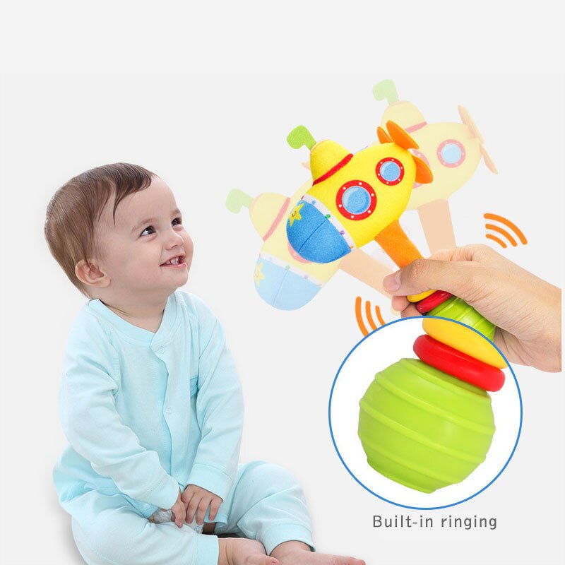Hand Ring Bell Pull Schudden Bed Hangen Baby Speelgoed Baby Speelgoed 0-1 Jaar Oude Hand Hold Speelgoed